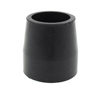 2 Piezas: 27mm Virolas Conteras De Goma Para Andadores Plegables Drive Medical y Otros - Negro - por Lifeswonderful