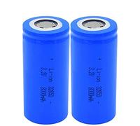 2 Piezas 3 2V 8000Mah 32650 Polímero De Litio Batería Recargable De Iones De Litio para Linterna Juguete Herramienta De Control Remoto Ventilador Radio Micrófono