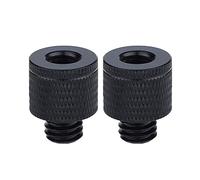 2 piezas 3/8 a M8 M10 tornillo de cámara base de trípode conexión de montaje fijo para accesorios de fotografía SLR, accesorios de conversión de equipo fotográfico, accesorios de base de trípode