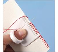 2 piezas 3 mm Stitch Spacing Guide, Professional Sewing Template Kit for Perfectly Even Stitches on Fabric, Embroidery and Leathercraft DIY Projects