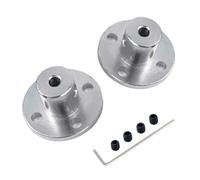 2 Piezas 3mm Rígido Brida Acoplamiento De Eje, Acero 45# Conector De Acoplamiento Del Eje Del Motor Para El Modelo De Rc, Piezas De Bricolaje