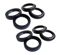 2 Piezas/4/8 Piezas 43x54x11 43 54 Horquilla De Choque Frontal Eje De Amortiguador Sello De Aceite Cubierta De Polvo for XR1200 XR1200X XR 1200X 2009-2014(4pc Seal 4pc Cover)