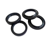 2 Piezas/4/8 Piezas 43x55x11 43 55 Horquilla De Choque Frontal Eje De Amortiguador Sello De Aceite Cubierta De Polvo for GSR600 GSR 600 DEPO GS1200F 2005 2006-2010(2pc Seal 2pc Cover)