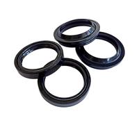 2 piezas/4/8 Piezas 50 63 11 Horquilla de Choque Delantero Eje de Amortiguador Sello de Aceite Cubierta Antipolvo for 1200 Multistrada 2010-2016(2pc Seal 2pc Cover)