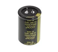2 Piezas 400V 680uF 35x50 35x50mm Condensador electrolítico de 2 pines con terminal a presión para soldar