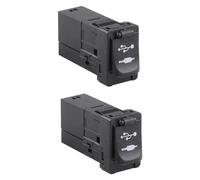 2 piezas 86190-0R010 Adaptador de puerto USB AUX Jack 861900R010 para