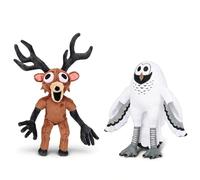 2 Piezas 99 Nights In The Forest Peluche,El Villano Ciervo de Peluche del Juego,Coleccionable Regalo de Peluches para Halloween y Cumpleaños,Encantador Animal de Peluche Personaje para niños y adultos