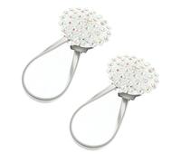 2 Piezas Abrazadera Magnética para Cortina de Hierro, Ganchos