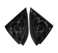 2 piezas ABS A-Pillar conjunto de cubierta de altavoz para Hyundai IX25 2014-2019 Soporte de ángulo de puerta de montaje de tweeter y ajuste de cúpula de 35 mm
