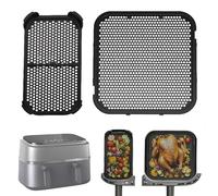 2 piezas accesorios antisalpicaduras para Philips Airfryer 3000 Dual Basket, molde de silicona Airfryer Accesorios para Philips Steam Airfryer 5000 Series Dual Basket, protección contra salpicaduras