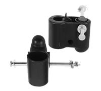 2 Piezas Adaptador de Eje de Rueda para Cochecito, 2,6/1,5 CM | Repuesto Montaje Delantero y Trasero, Rotación Suave, Ajuste Versátil para Cochecito en Parque y Compras