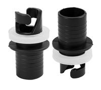 2 Piezas Adaptador de Manguera para Bomba de Pie de Barco, Boquilla Inflador Válvula H-R, Adaptador Inflador Paddle, Conector Válvula de Aire de Plástico para Kayak Inflable, Sup, Canoa, Bomba