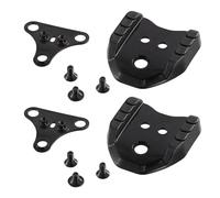 2 Piezas Adaptador de Pedal de Bicicleta, Convertidores De Pedal De Bicicleta Compatible, Pedal de Bicicleta de Doble Cala de Metal, Juego De Calas De Pedal para Ciclismo Bicicleta