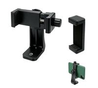 2 Piezas Adaptador de Trípode para Teléfono,Soporte Movil Tripode Universal | para Palo de Selfie Monopie, con Orificio para Tornillo 1/4", Vertical y Horizontal, Accesori de Soporte de Trípode