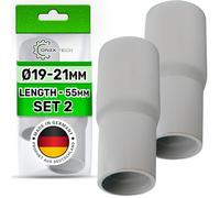 2 Piezas Adaptador Desagüe Lavadora Ø 19-21 mm Tubo Desague Lavadora y Lavavajillas - Garantía de 5 Años - MADE IN GERMANY - ONIX TECH