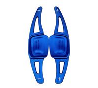 2 piezas Aleación de Aaluminio Engranaje del Volante Cambio de la Paleta,Levas de Cambio Shift Paddle Shifter Paleta de Cambio de Volante para Go=lf 7 MK7 TSI Go=lf8 MK8 TSI MK6 Touareg TSI