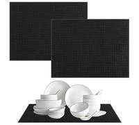 2 Piezas Alfombrilla Escurreplatos de Microfibra 51x38cm, para Cocina | Alfombrilla de Secado de Microfibra para Cocina ,Bayeta Escurreplatos de Microfibras,Dish Drying Mat,Lavable a Máquina