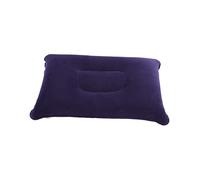 2 Piezas Almohada Flocada Durmiendo La Siesta Inflar La Almohada Para Dormir Almohada De Aire De Viaje Almohada De Senderismo Viajar Inflable Almohada De Viaje