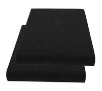 2 Piezas Almohadilla de aislamiento de sonido del subwoofer almohadillas de aislamiento panel acustico estera insonorizante almohadillas de insonorización Altavoces mojadura bajo