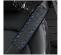 2 Piezas Almohadillas Cinturon Coche para BMW 1 Series F20 4 Door 2012-2019, Protectores Cinturon de Seguridad Desmontable Comodidad Accesorios,Black-Blue