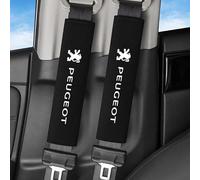 2 Piezas Almohadillas Cinturón de Seguridad de Coche, para Peugeot 107 108 206 207 207 CC 208 307 307 CC 308 308 CC 406 407 Fundas Protección Hombros Cómodas Funda Hombreras Coche Interior Accesorios