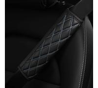 2 Piezas Almohadillas Cinturón Seguridad Coche, para KIA K2 K3 K4 K5 KX Cross KX3 KX5 Rio Sportage Niro Seat Belt Padding Protector Cuello/Hombro Cinturon Accesorios,B