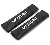 2 Piezas Almohadillas para CinturóN De Seguridad para Suzuki Vitara, Proteccion Transpirable Ajustables