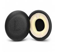 2 piezas Almohadillas para Jabra Evolve2 65 65MS 65UC, Evolve2 40 40MS 40UC y Elite 45h, Almohadillas Evolve2 65, Cojines On-Ear de Cuero Proteico con Espuma Viscoelástica, No Compatible con Evolve 65