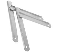 2 Piezas Amarrador Varillas de Aleación de Aluminio | Bisagras de Repuesto para Ático, Instalación Sencilla, Flexible y Resistente Corrosión, Accesorio Ligero