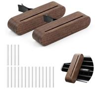 2 Piezas Ambientador Coche para Mercedes-Benz VISION EQXX 2022- | Madera Difusor Coche, Ambientadores para Coche con Clip con 18 Núcleo de Algodón Reemplazable, Aromatizar El Habitáculo
