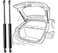 2 Piezas Amortiguador Maletero para Hyundai Terracan 2001-2006, Trasero PortóN Resortes De Gas Soporte De ElevacióN Varilla HidráUlica Accesorios
