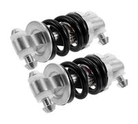 2 Piezas Amortiguador Trasero de Acero 650 Lb | Absorción de Impactos, Reduce Vibraciones, Instalación Rápida, Mejora Comodidad, Repuesto para Uso Deportivo