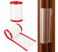 2 piezas antipellizcos, protección de dedos, protector de pellizco, puerta antipinzamiento, protección contra las bisagras de la puerta, 17 x 120 cm, para el aula, el dormitorio