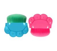 2 Piezas Aplicador de Protector Solar para Niños - Brocha para Loción Solar con Estuche Protector, Cerdas Suaves, Aplicación Limpia - Ideal para Viajes, Playa y Uso al Aire Libre - de Mobi Lock