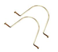 2 Piezas Asas de Bolsos reparación de Bolsas Bolso de Bricolaje manijas de Bolso de Cuero monederos Manejar Accesorios de reparación Correas de Bolso Pulsera Cartera Bolso de Mano