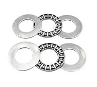 2 piezas AXK 1024 0619 0821 1226 1528 1730 2035 2542 3047 3552 4060 4565 5578 2AS Cojinete de agujas de empuje Cojinetes planos en miniatura(AXK1226 2AS 12x26x4)