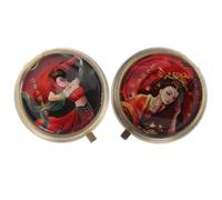 2 Piezas Bálsamo Sólido Perfumado de 12g para Mujer, Portátil | Fragancia Corporal de Larga Duración, Formato Viaje, para Oficina y Reuniones, Estilo Elegante Antiguo