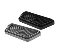 2 Piezas Bandeja de Goteo de Silicona para Nevera, Corte | Absorción y Protección de Encimera, Ajuste Versátil bajo Equipos, Uso en Cocina y Lavadero
