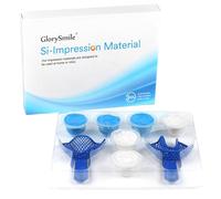 2 Piezas Bandeja de Impresión Dental, Kit de Impresión Dental, Cuchara de Impresión Dental, Reutilizable, Accesorio de Suministro de Herramientas Dentales