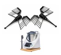 2 piezas Batidor de mariposa para TM5 TM6 TM31,- Accesorios de Repuesto en Plástico ABS de Grado Alimenticio, Ideal para Mezclar Ingredientes de Manera Uniforme