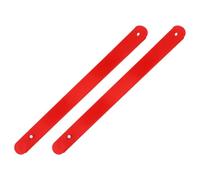 2 Piezas Bisagra Plegable de Soporte para Escaleras, Acero Galvanizado Rojo | Varilla de 56cm, Cierre y Hebilla de Doble Uso, Separación de 22 Pulgadas, para Montaje