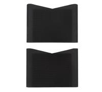 2 Piezas Bloque de Pedal de Tambor Diapositiva Prevención Total Gancho de Nylon Cierre de Bucle Espuma EVA Suave Hi Hat y de Anclaje para Pedal de Doble Patada, Soporte de HiHat,