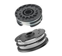 2 piezas bobinas de repuesto para desbrozadora inalámbrica LIDL Parkside PRTA 20-Li A1 B1, PRT 550 A1, PRT 550 A2, PRT 550 A3, PRT 550 A5, PRTA 20-Li B2, PRTA 20-Li C3