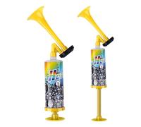 2 piezas Bocina de Bomba de Aire de Mano CHUNLINLAODA-Bocina de Aire de Mano Bocina rojo de Aire comprimido Bocina de aire Bocina De Aire Bomba Manual adecuado para coches barcos eventos (Amarillo)