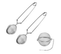 2 Piezas Bolas De Té Con Asas Y Bolas De Té De 1 Pieza, Filtros De Té, Filtros De Té De Acero Inoxidable, Herramientas De Elaboración De Té, Accesorios De Té