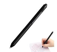 2 Piezas Bolígrafo Multicolor 4 En 1 Bolígrafo Multifunción Bolígrafo con Caja De Metal Bolígrafo De Punta Fina De Alta Sensibilidad Y Precisión Cambio Automático De Cuatro Recargas Black