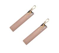 2 Piezas Bolsa de Almacenamiento de Lápices de PU Portátil con Gancho Mosquetón Estuches para Bolígrafos Multiusos para Oficinas Escolares Bolsa de Lápices Elegante para Viajes