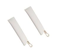 2 Piezas Bolsa de Almacenamiento de Lápices de PU Portátil con Gancho Mosquetón Estuches para Bolígrafos Multiusos para Oficinas Escolares Bolsa de Lápices Elegante para Viajes