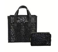 2 Piezas Bolsa de Plegable para Viaje - Superior con Asa, Organizador Portátil para Cepillo de Dientes y Cosméticos, Compacto y Estilo Casual (2 Piezas)