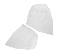 2 Piezas Bolsa de Succión de Uñas de Tejido Blanco | Compatibilidad, Reemplazo Fácil, para Colectores de Polvo, Uso en Casa y Estación de Manicura